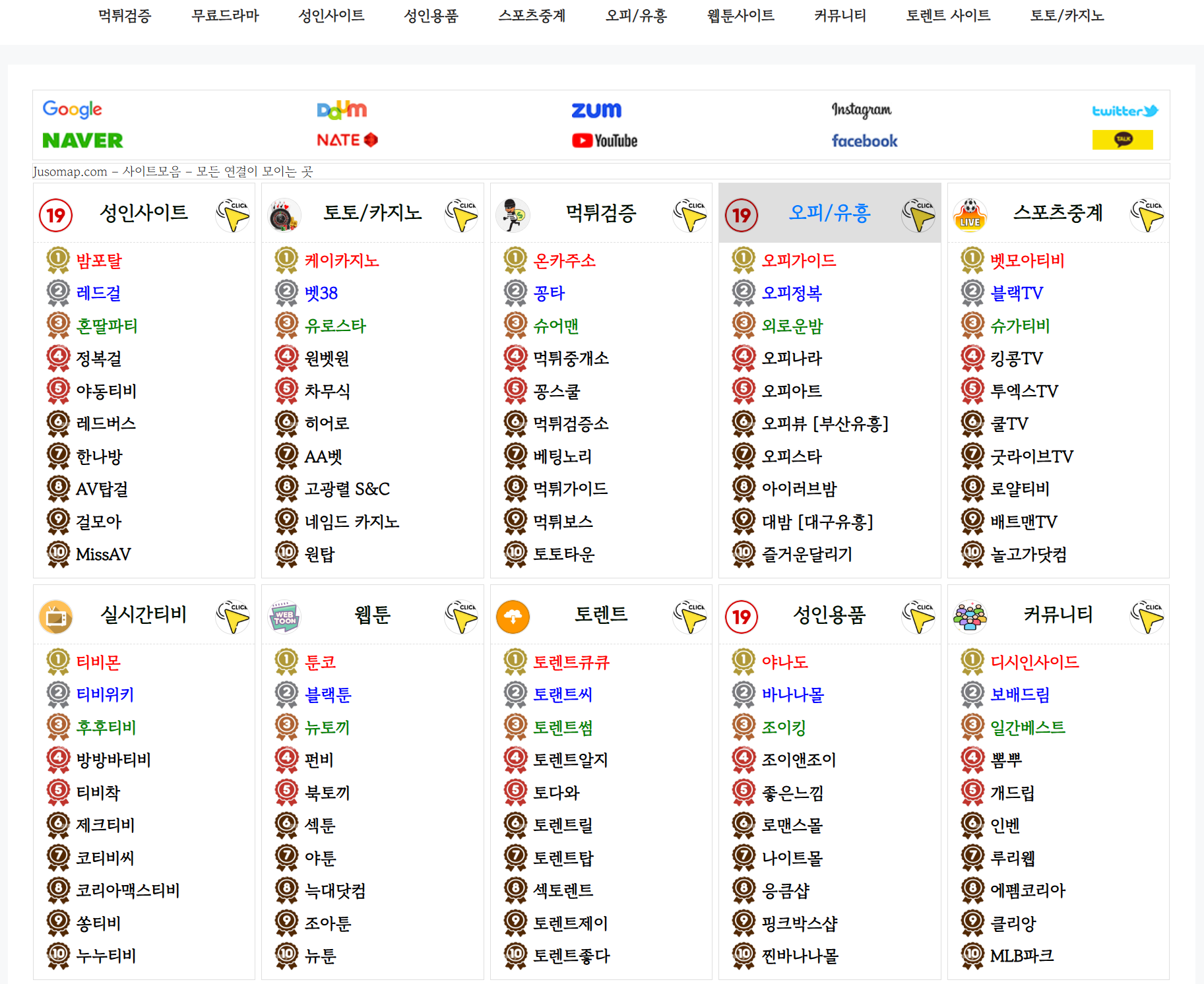 jusomap.com – 링크모음의 새로운 기준